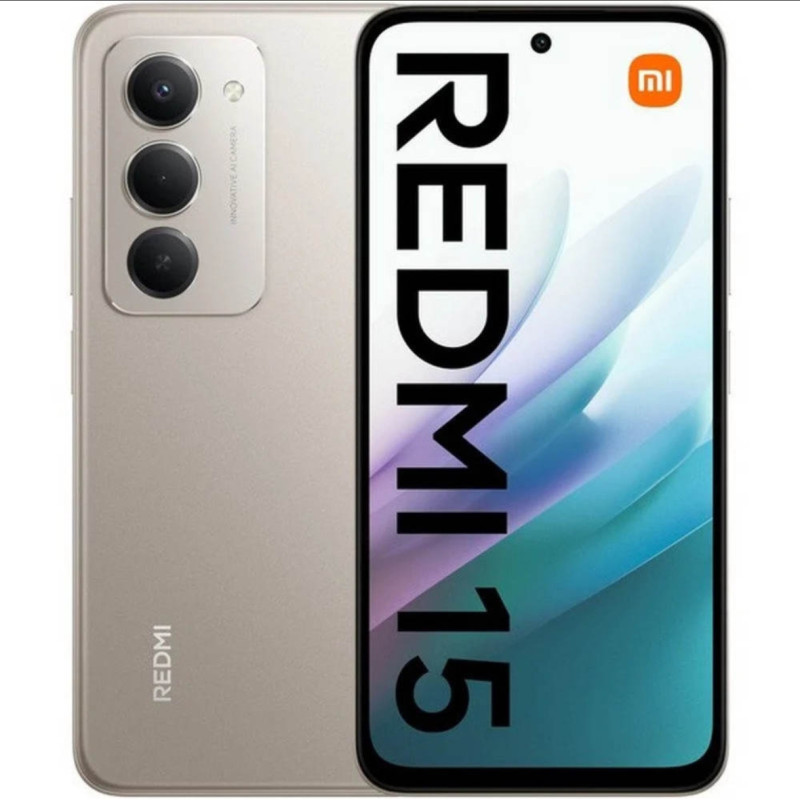 Smartphone Xiaomi Redmi 15 Nfc 6,90'' 4G Hd+ Dualsim Hd+ 144Hz 8Gb/256Gb Titan Gray