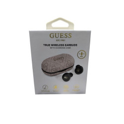 Auricular inalámbrico Guess 4G / TWS / Cancelación de ruido / Bt 5.3 / 300 mAh / Rosa / GUTWSP4EGP