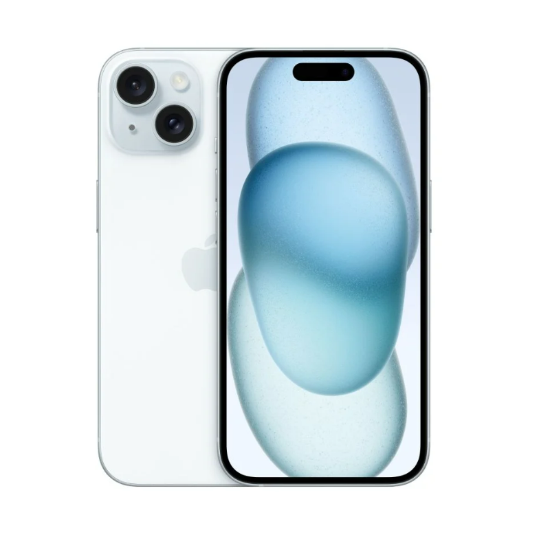 Apple iPhone 15, Azul, 128 GB, 5G, 6.1" OLED Super Retina XDR, Chip A16