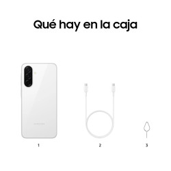 Smartphone Samsung Galaxy A26 6GB/ 128GB/ 6.7"/ 5G/ Blanco (3 años Garantía) Condición nuevo