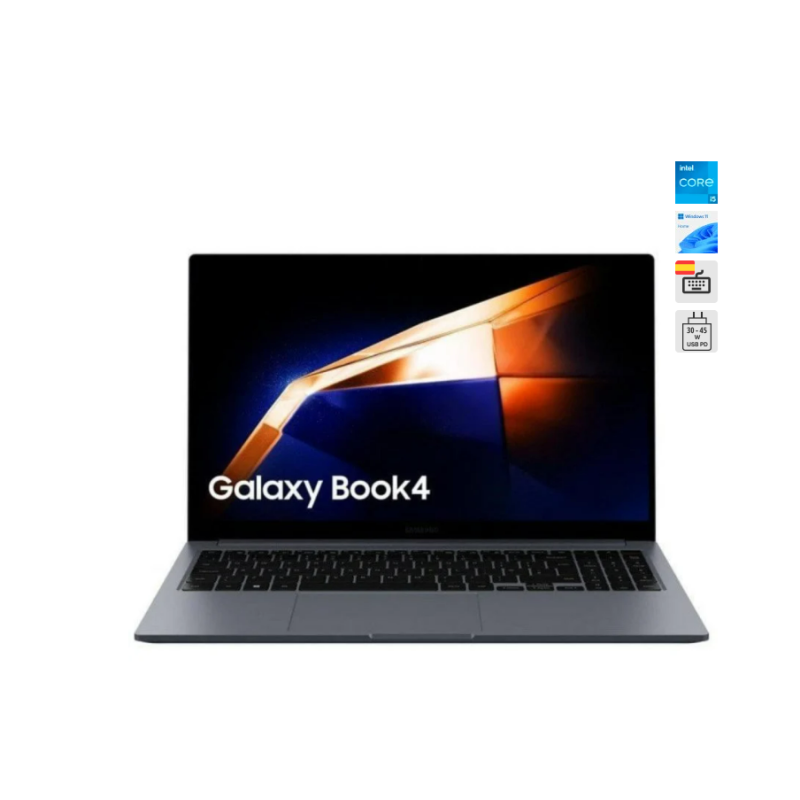 Portátil Samsung Galaxy Book4 15 Intel Core i5-1335U/16GB/512GB SSD/15.6"