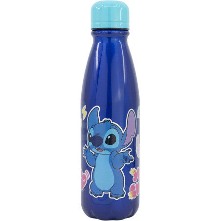 BOTELLA ALUMINIO INFANTIL 600 ML STITCH PALMS