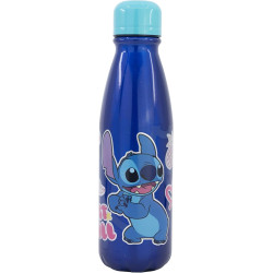 BOTELLA ALUMINIO INFANTIL 600 ML STITCH PALMS