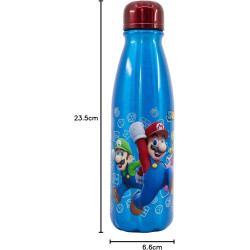 BOTELLA ALUMINIO INFANTIL 600 ML SUPER MARIO