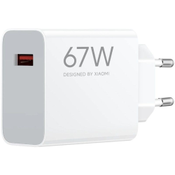 Cargador de Pared Xiaomi 67W HyperCharge (Type-A)/ 1xUSB/ 67W