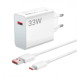 Cargador de Pared Xiaomi Charging Combo USB Type-A/ 1xUSB/ 33W
