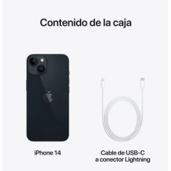 Apple iPhone 14 128GB Medianoche Libre (Condición Nuevo)
