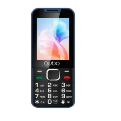 Qubo Teléfono móvil X-240BL azul