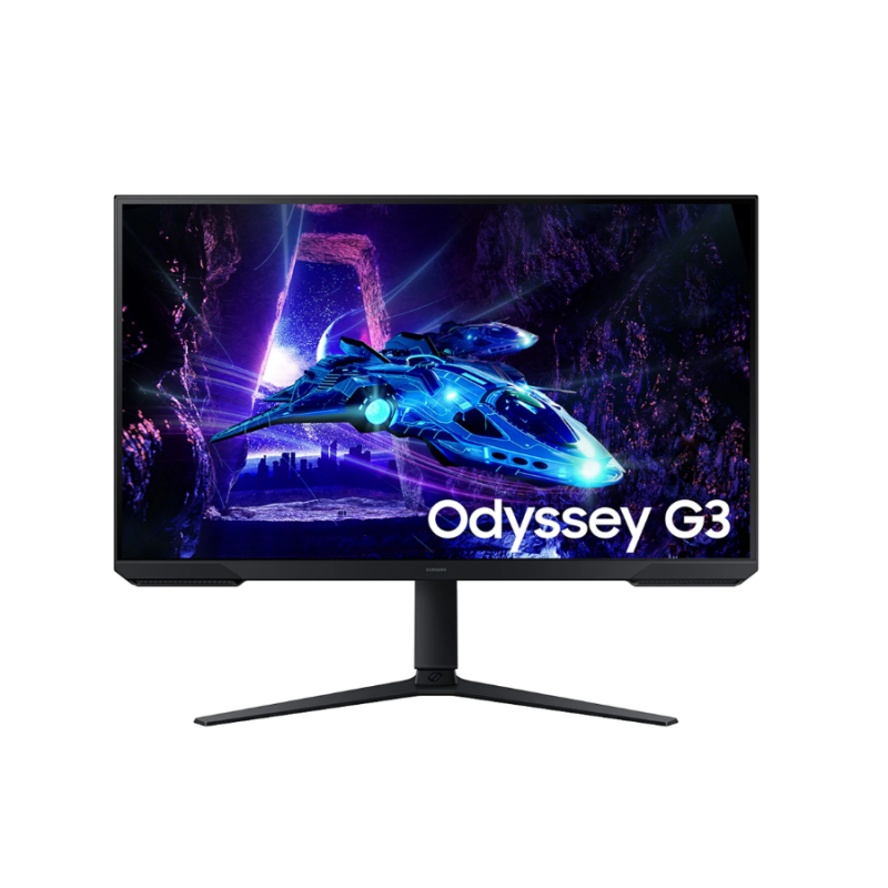 Monitor gaming - Samsung Odyssey G3 LS32DG302EUXEN, 32 " Full-HD, 180 Hz, 1 ms, VA, Altura ajustable, FreeSync, Negro