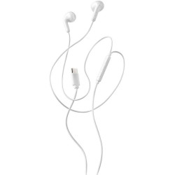 Auriculares Intrauditivos NGS Cross Glide/ con Micrófono/ USB  Tipo-C/ Blancos