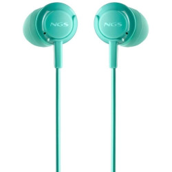 Auriculares Intrauditivos NGS Cross Drift/ con Micrófono/ Jack 3.5/ Verdes