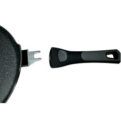 Sartén Royal Swiss  30cm Crêpes Pizza Sartén Antiadherente ALU Sin PTFE ni PFOA