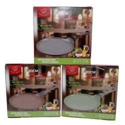 Sartén Royal Swiss  30cm Crêpes Pizza Sartén Antiadherente ALU Sin PTFE ni PFOA