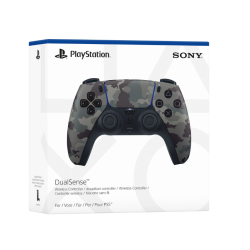 Mando PS5 - Sony Dualsense V2, Para PlayStation 5 y PC, Bluetooth, Retroalimentación háptica, Grey Camo