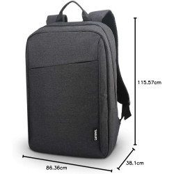 Lenovo Mochila B210 para ordenadores portátiles de 15.6 pulgadas, mochila ligera y repelente al agua, color negro