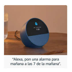 Amazon Echo Spot  Despertador Inteligente con Sonido de Calidad y Alexa