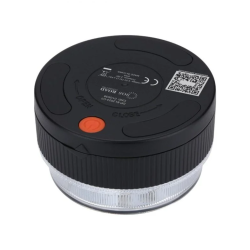 Luz baliza de emergencia para coche SOS Road Connected EL2024 V16/ Homologada/ Base Imantada/ Geolocalizable/ Funciona a Pilas
