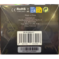 Luz baliza de emergencia para coche SOS Road Connected EL2024 V16/ Homologada/ Base Imantada/ Geolocalizable/ Funciona a Pilas