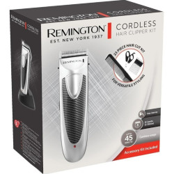 Cortapelos Remington Cordless Hair Clipper Kit HC4110/ con Batería/ 23 Accesorios