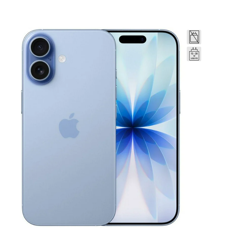 Smartphone Apple iPhone 17 256GB/ 6.3"/ 5G/ Azul Neblina