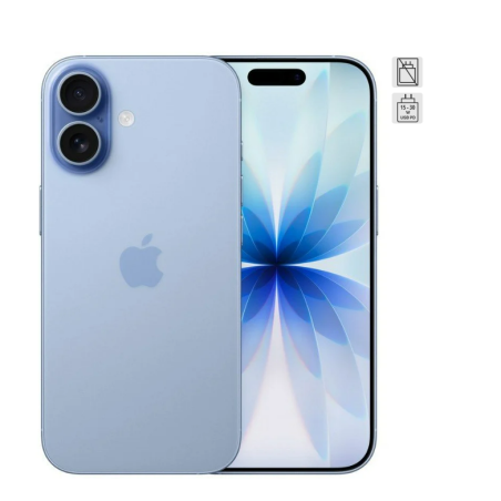 Smartphone Apple iPhone 17 256GB/ 6.3"/ 5G/ Azul Neblina