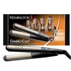 Plancha de pelo Remington Sleek and Curl/ Verde