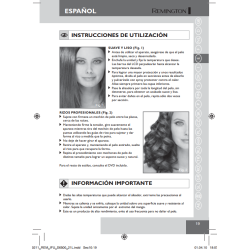 Plancha de pelo Remington Sleek and Curl/ Verde