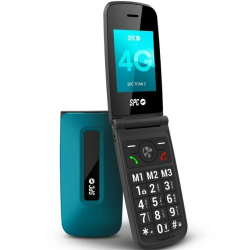 Teléfono Móvil SPC Titan 2 para Personas Mayores/ 4G/ Azul