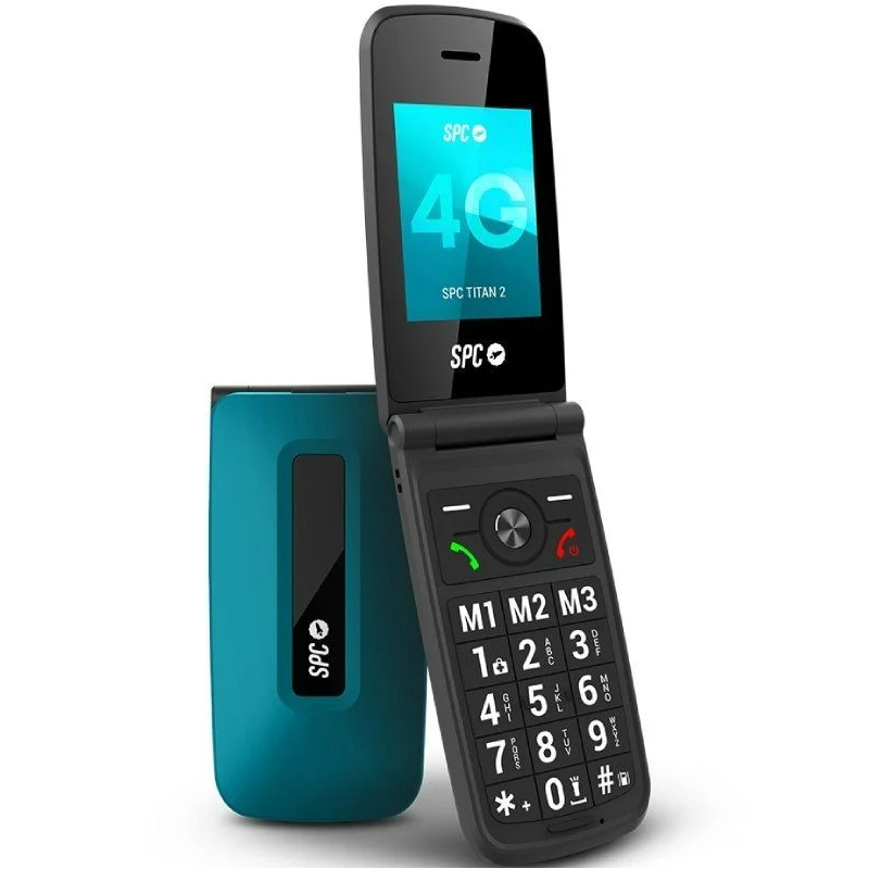 Teléfono Móvil SPC Titan 2 para Personas Mayores/ 4G/ Azul