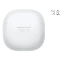 Auriculares Bluetooth Xiaomi Redmi Buds 8 Lite con estuche de carga/ Autonomía 8h/ Blancos