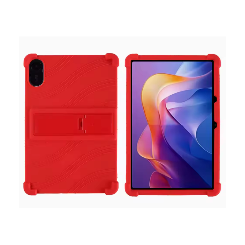 Funda Para Redmi PAD 2 GOMA COLOR rojo