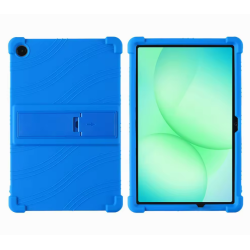Funda para Samsung Galaxy A11+ / A9+ color  azul goma
