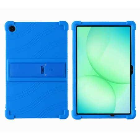 Funda para Samsung Galaxy A11+ / A9+ color  azul goma
