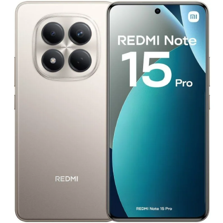 Xiaomi Redmi Note 15 Pro, dual SIM, 8Gb RAM / 256Gb, color Plata (Titanium)