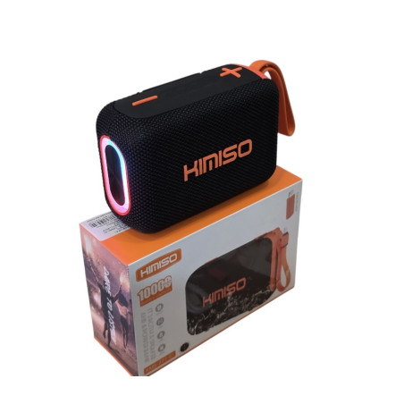 Banco de Energía Portátil Inalámbrico Kimiso KMS-277C de 10000 mAh para Altavoz Inteligente Bluetooth para Fiestas al Aire Libre