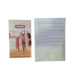 Banco de Energía Portátil Inalámbrico Kimiso KMS-277C de 10000 mAh para Altavoz Inteligente Bluetooth para Fiestas al Aire Libre