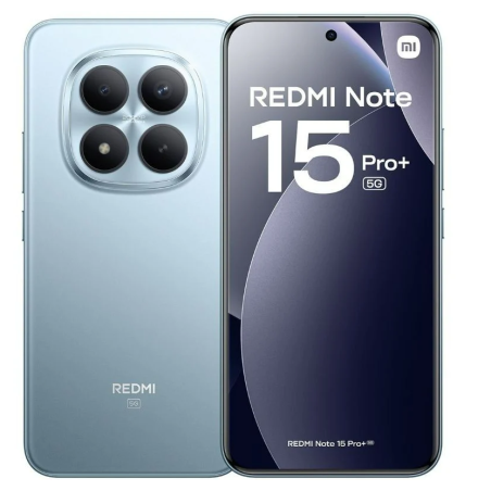 Smartphone Xiaomi Redmi Note 15 Pro Plus 12GB/ 512GB/ 6.83"/ 5G/ Azul Glaciar
