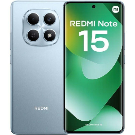 Smartphone Xiaomi Redmi Note 15 8GB/ 256GB/ 6.77'/ Azul Glaciar