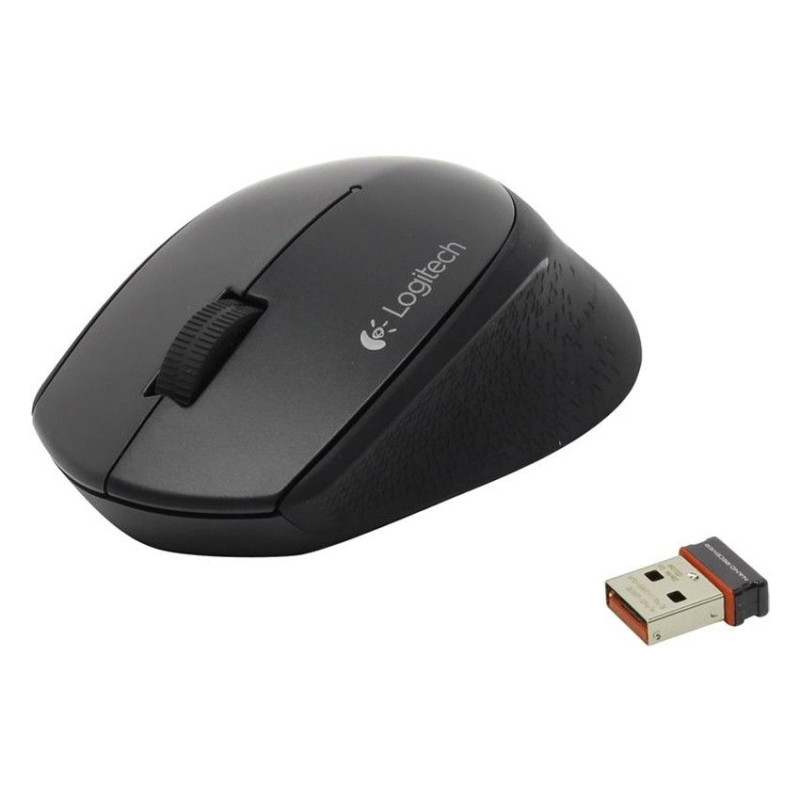 Ratón Ergonómico Inalámbrico Logitech M280/ Hasta 1000 DPI