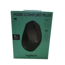 Ratón Ergonómico Inalámbrico Logitech M280/ Hasta 1000 DPI