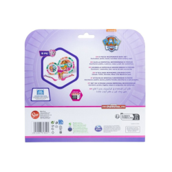 SET MICRO 5 PCS (PLATO, CUENCO, VASO Y CUBIERTOS) EN CAJA PAW PATROL GIRL SUPERPOWERS