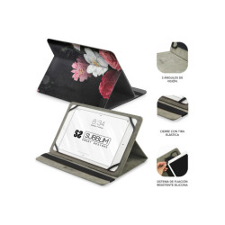 Funda Subblim Trendy Case Rosas para Tablet de 9.6"-11"
