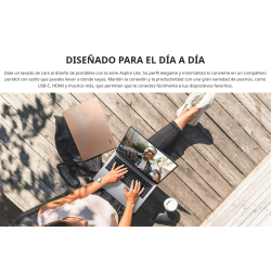 Portátil Acer Aspire Lite 15 AL15-32P-C997 15.6" Intel Celeron N4500 8GB 128GB SSD Gris