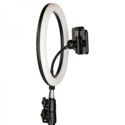 Soporte Trípode (180 cm) Aro de Luz LED COOL + Mando Bluetooth