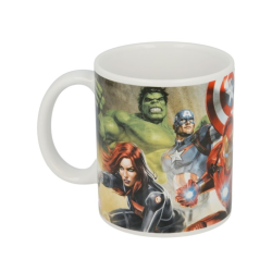 TAZA CERAMICA 325 ML EN CAJA DE REGALO AVENGERS DUST