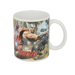 TAZA CERAMICA 325 ML EN CAJA DE REGALO AVENGERS DUST