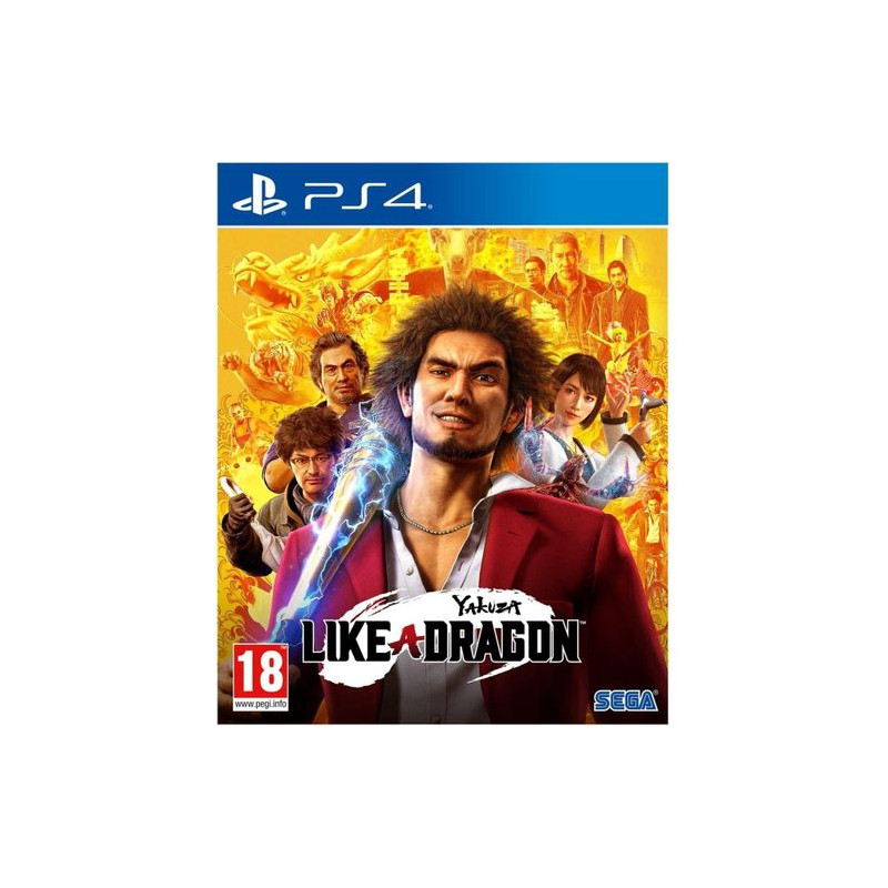 Yakuza Like A Dragon Juego Para Consola Sony Playstation 4