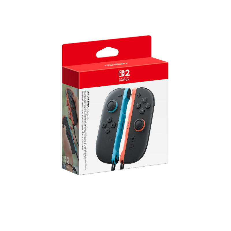 NINTENDO SWITCH 2 JOY-CON PAREJA - AZUL CLARO/ROJO CLARO