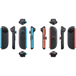 NINTENDO SWITCH 2 JOY-CON PAREJA - AZUL CLARO/ROJO CLARO