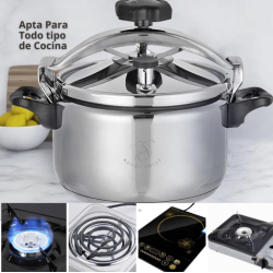Olla royal Swiss 4 litros (Ideal para 3 o 4 personas) Olla express